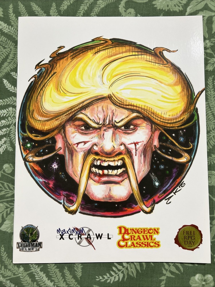Dungeon Crawl Classics Xcrawl Adventure module 2014 Free RPG DCC Day D&D Dragons