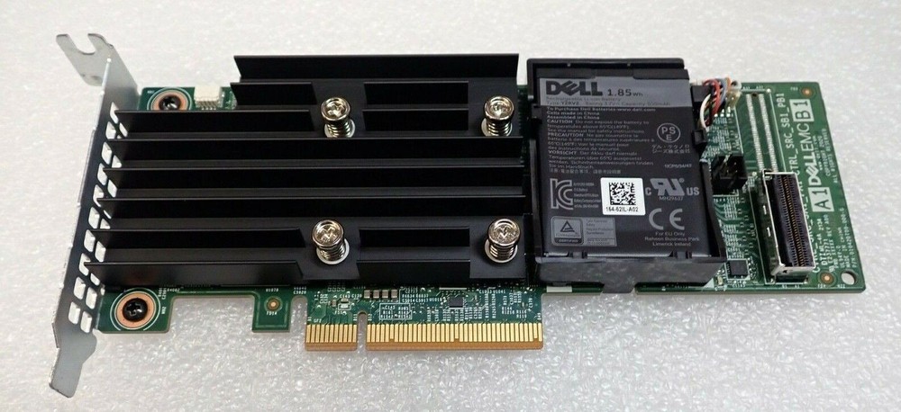 New Dell Perc H750 8GB NV Cache PCI-E Low Profile Raid Controller HYM6Y +battery