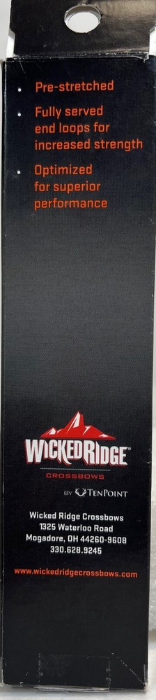 WICKED RIDGE STRING- INVADER (PRE 2015), WARRIOR (PRE 2016) MODELS WRA182