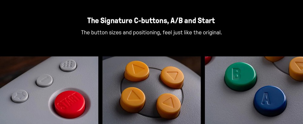 8BitDo N64 2.4G Wireless Controller for Original N64 / Analogue 3D / Windows PC