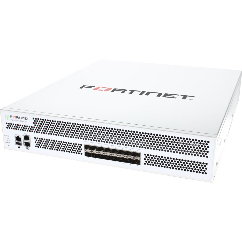 Fortinet FG-3000D 16P SFP+ Network Security Appliance