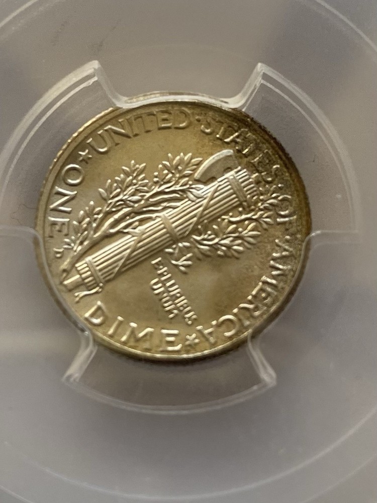 1940-D Mercury Dime PCGS MS66FB Full Bands