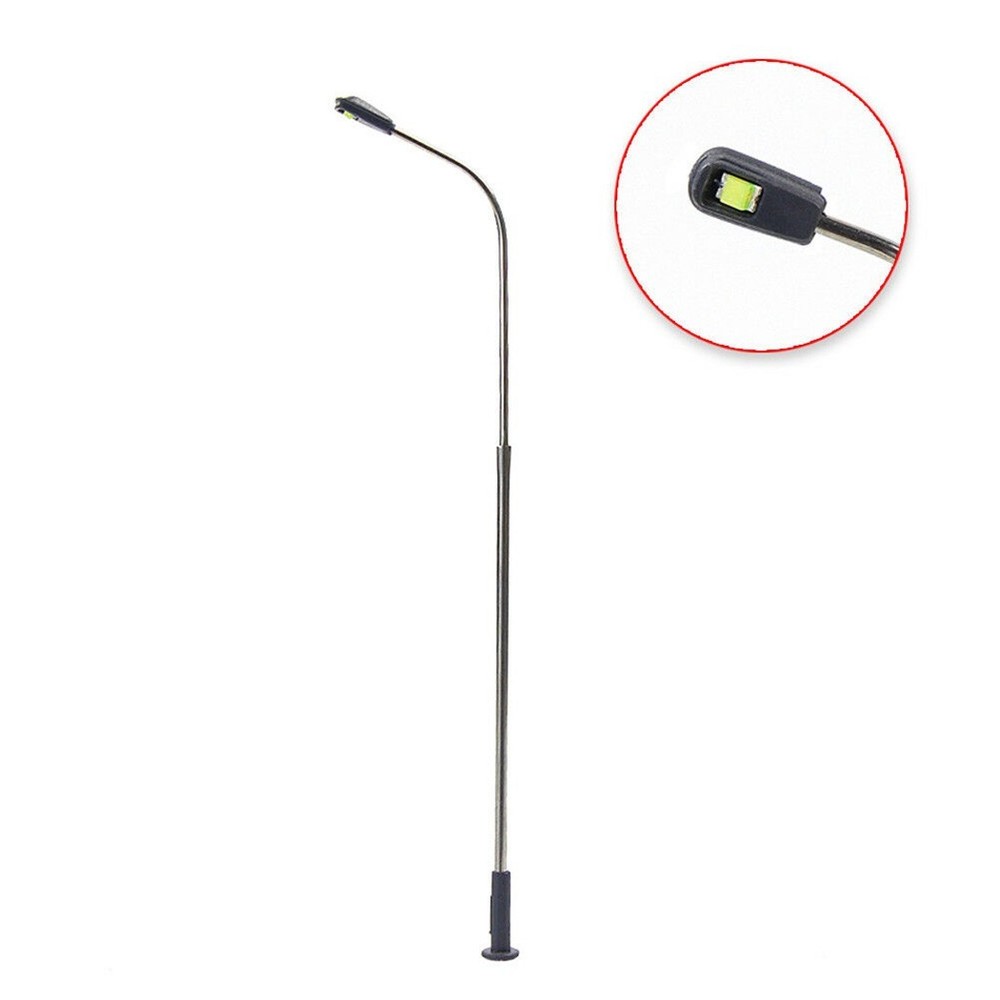 Set Model Street Lights Scenery Model Layout Railway Warm White Scale Post