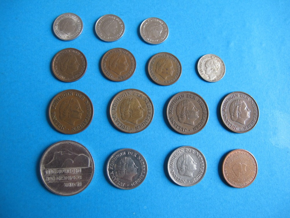 15 Netherlands  Holland Coins