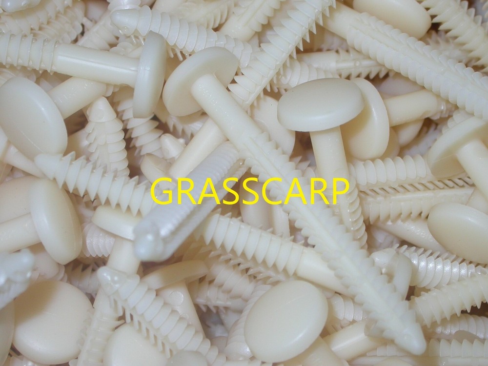 (84+7 FREE) Paintable Shutter-Lok Fastener Bulk Vinyl Shutter Spike Nail Peg