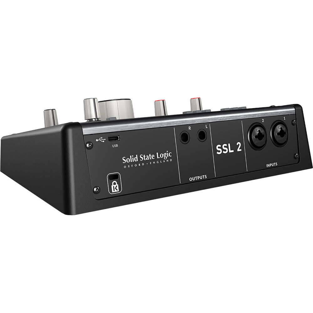Solid State Logic SSL 2 MKII - 2x2 USB Audio Interface w/ Headphones & XLR Cable