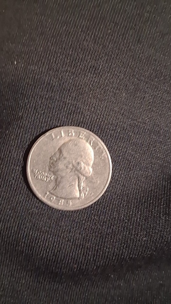 1985-P Washington quarter Error Coin