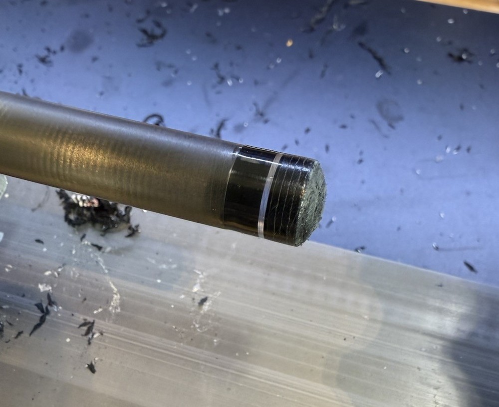 Pool Cue Tip | Endurance™ High Run Black Clear | 14mm, 8 layer