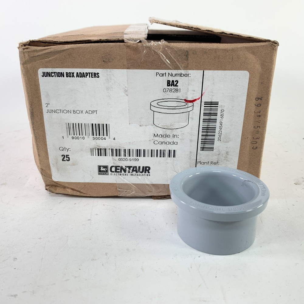 Centaur 2" Junction Box Adapter 25 Pack BA2 0320-9199