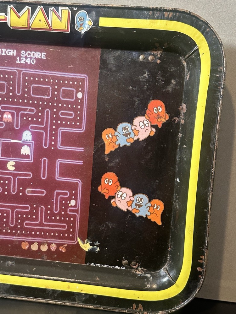 Vintage PAC-man Folding Serving Table