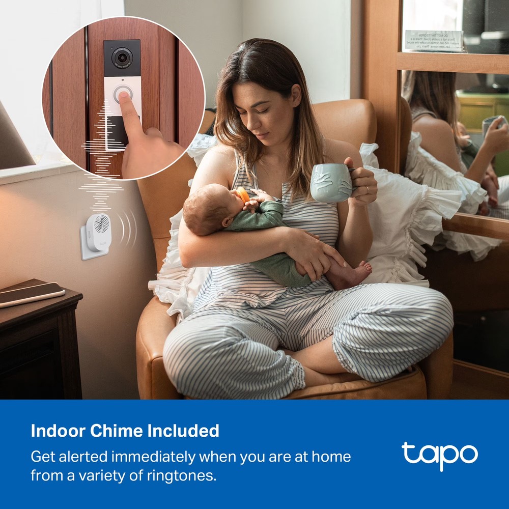 Wireless Smart Video Doorbell Camera Battery Operated