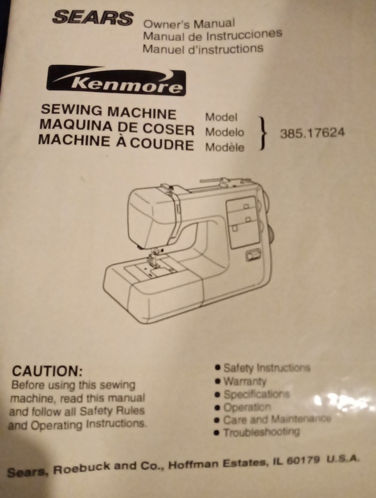 Kenmore Vintage 385.17624