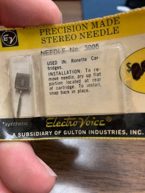 3005 ELECTRO VOICE NEEDLE