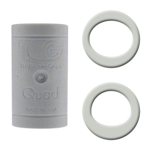 Turbo Quad Finger Inserts | White | 10 Pack + Glue