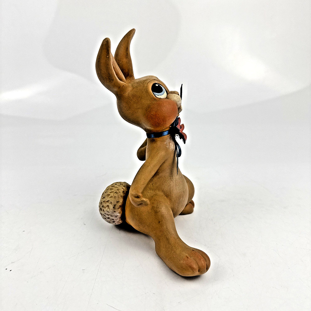 Vintage Atlantic Mold Rabbit Hand Painted Ceramic Bunny 5 1/2"