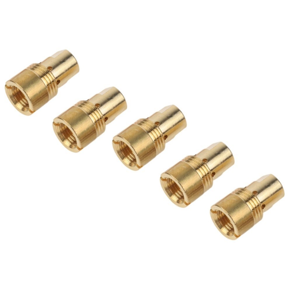 For Bernard MIG Welding Gas Diffuser Brass 5 Pack for Large Nozzle Use