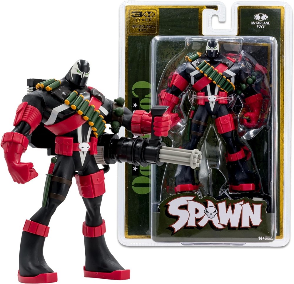 McFarlane Toys - Commando Spawn (Digitally Remastered) 7in Figure, 30th...