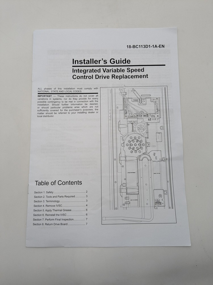 Sanhua Integrated Variable Speed Control Drive Replacement CSABB338SQ-A-T