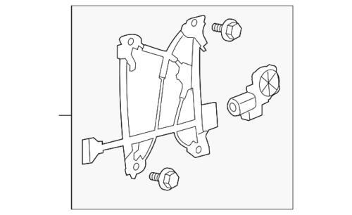 Genuine Ford Window Regulator BL3Z-1627001-A