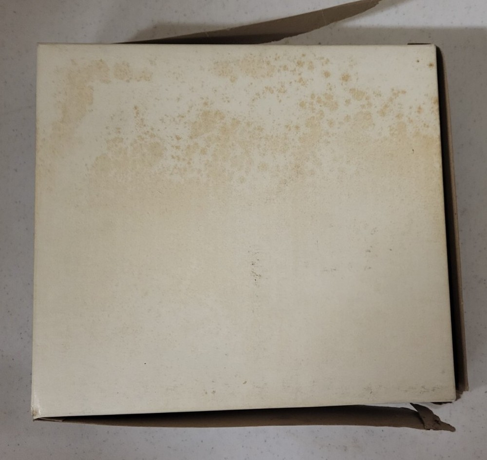 Vintage Monolux Microscope Model #6126N Inside Items Sealed (Damaged Open Box)