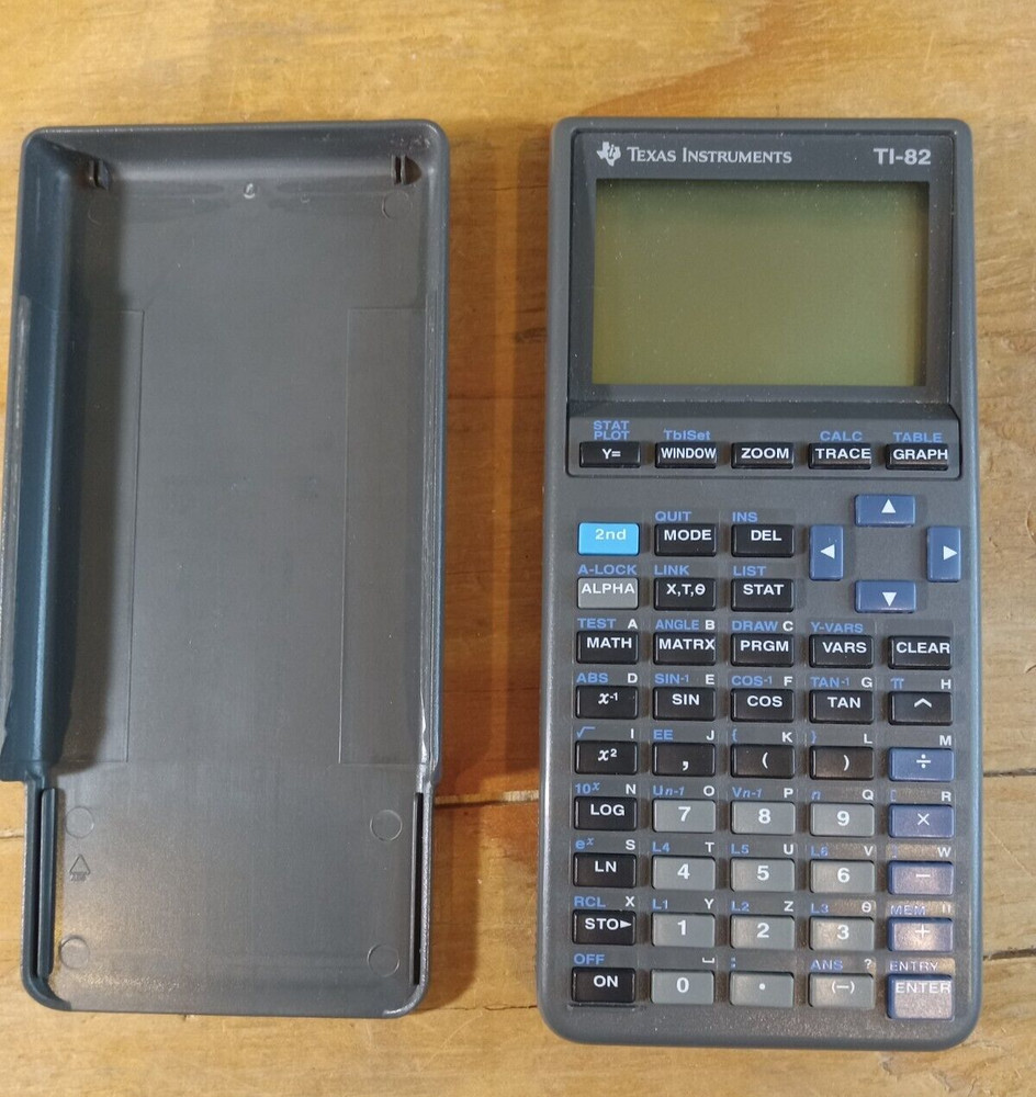 Texas Instruments TI-82  Graphing Calculator - Tested     A