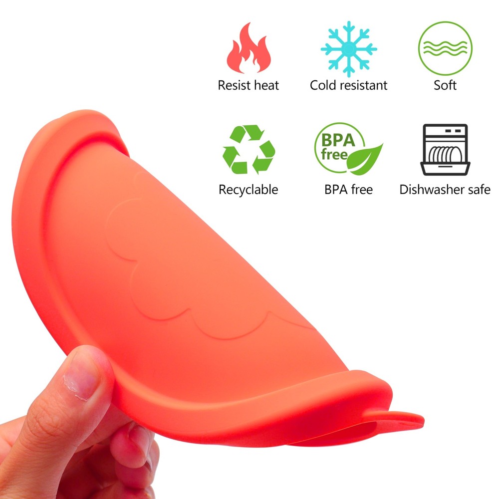 2 Cup Silicone Replacement Lids 8 Pack for Pyrex 7200-PC - Microwave