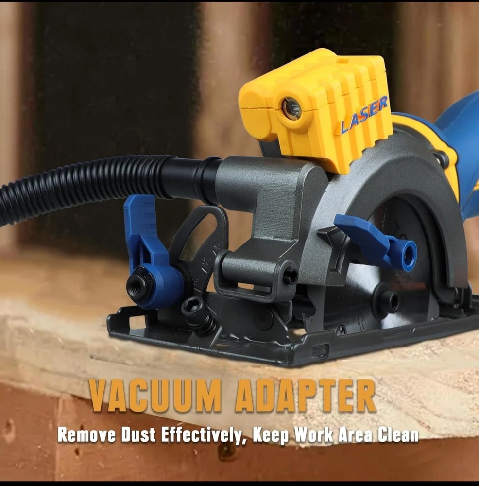 Mini Circular Saw Compatible with Dewalt & Mellif 20V MAX Battery (Tool Only)