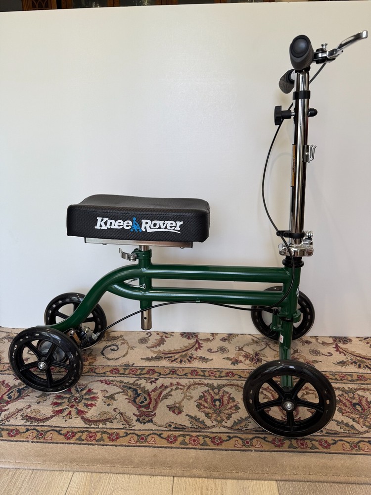 Used KneeRover Green Steerable Knee Scooter