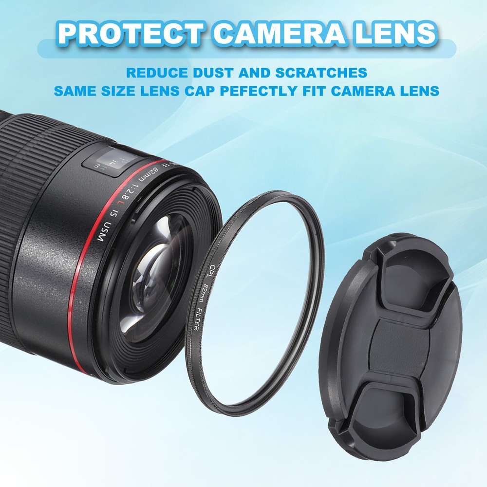25.5mm Circular Polarizer Filter Polarizing Filter with Cleaning Cloth