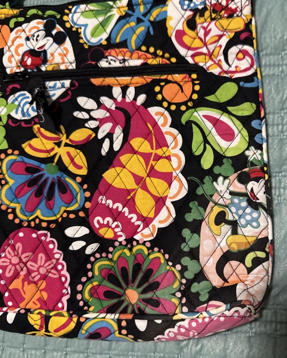 **NEW** VERA BRADLEY X DISNEY PARKS MIDNIGHT WITH MICKEY HIPSTER CROSSBODY BAG