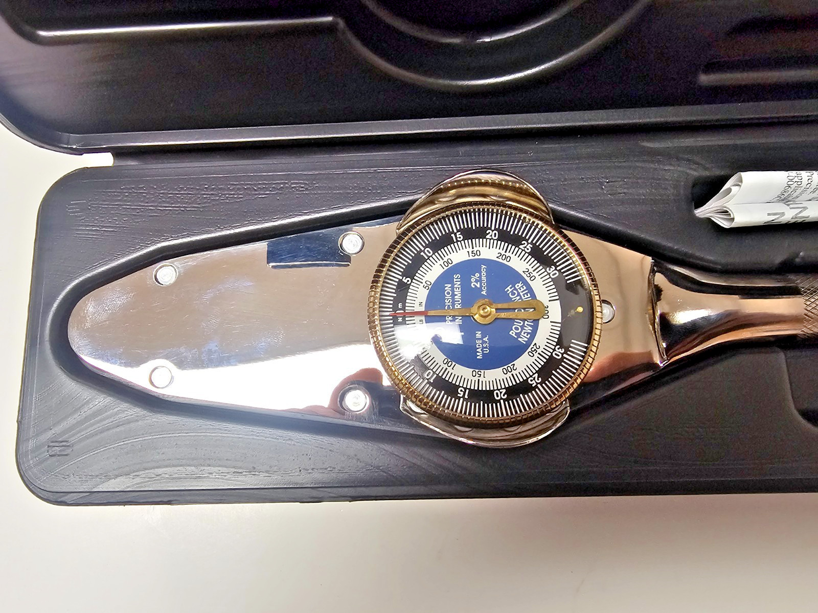 Precision Instruments D2F300CHN 3/8" Drive Dial Type Wrench 300 in/lbs BRAND NEW