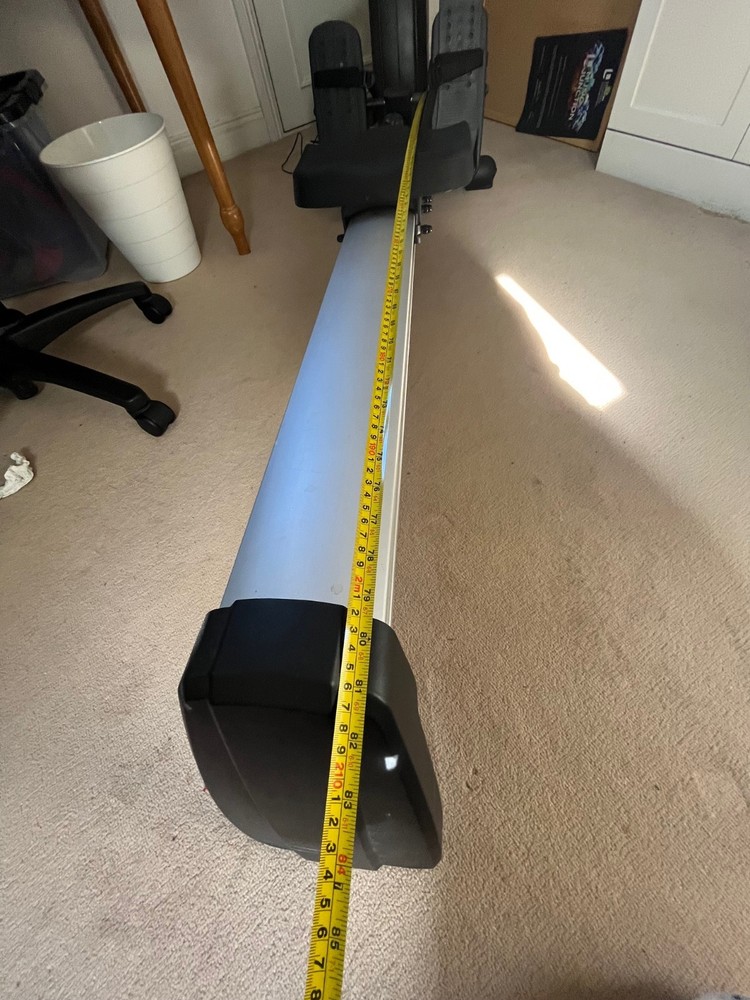 Foldable BodyMax RM60 rowing machine used