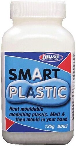 Deluxe-Materials Smart Plastic Moldable Plastic Material (4.4oz) - Hobby and