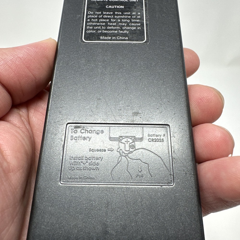 SAVV AUTO DVD PLAYER STEREO REMOTE CONTROL PT-R138 Replacement