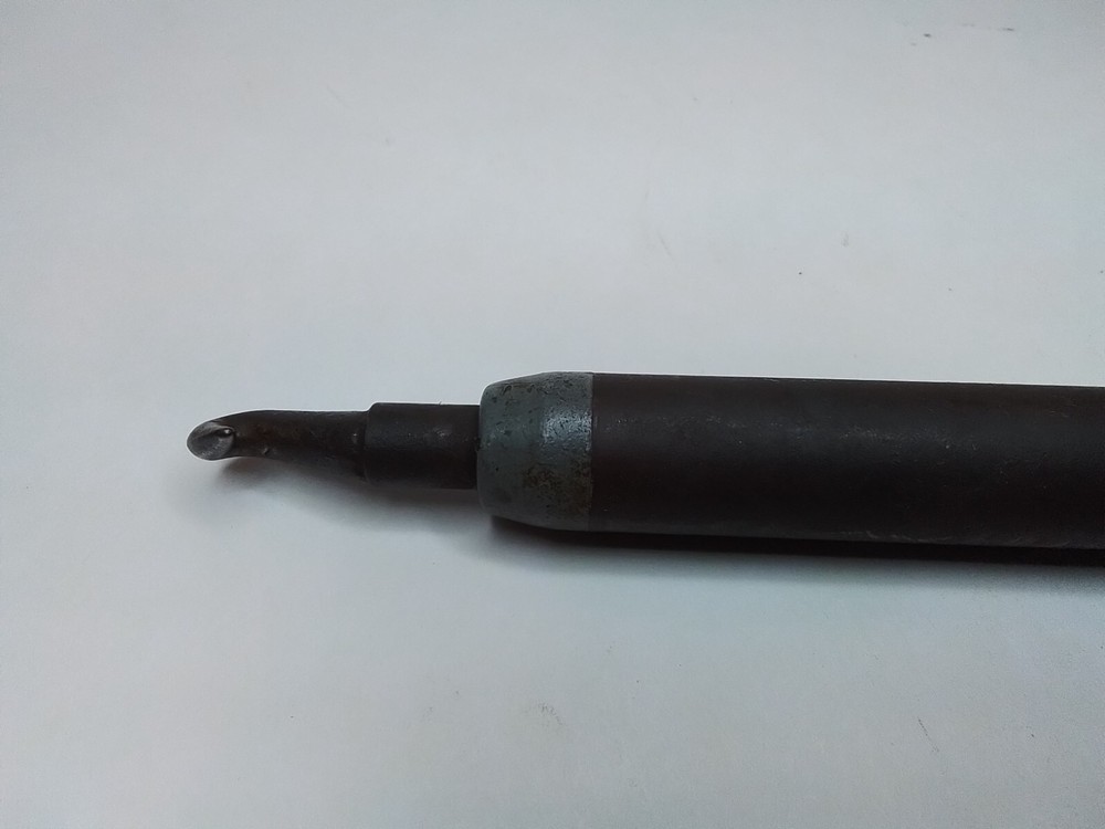 Vtg Handheld Retractable Hook Twist Tool Spring Loaded Pull & Twist Wire Rebar