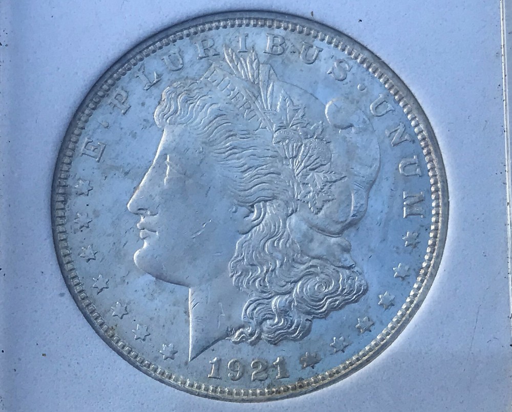 1921 Morgan US Silver Dollar COIN