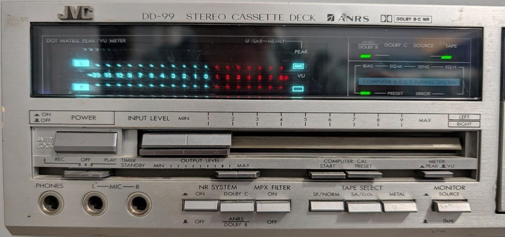 JVC DD-99 Stereo Cassette Deck