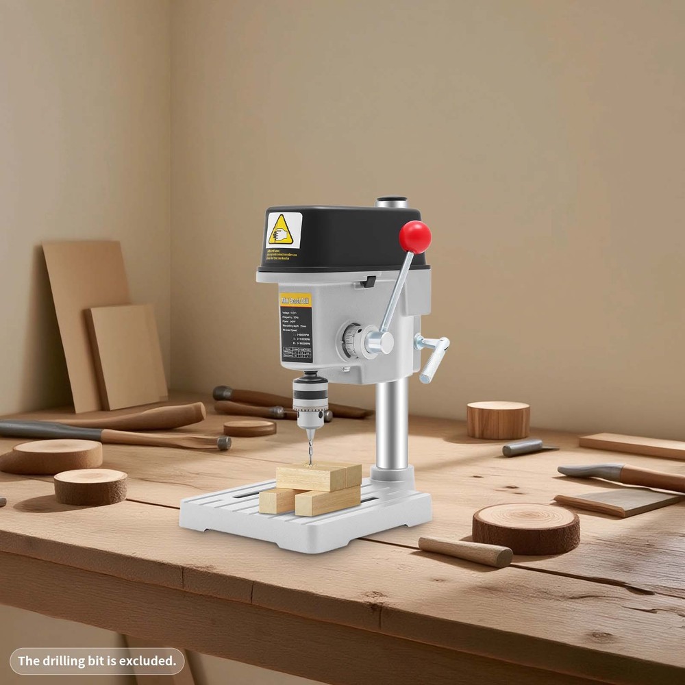 Electric Worktable Corded Portable Mini Drill Press Bench Drilling Machine