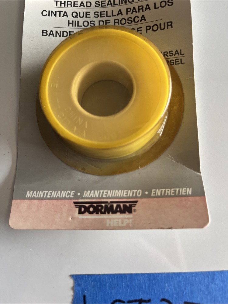 Dorman HELP! Universal Thread Sealing Tape, 1/2” x 600”