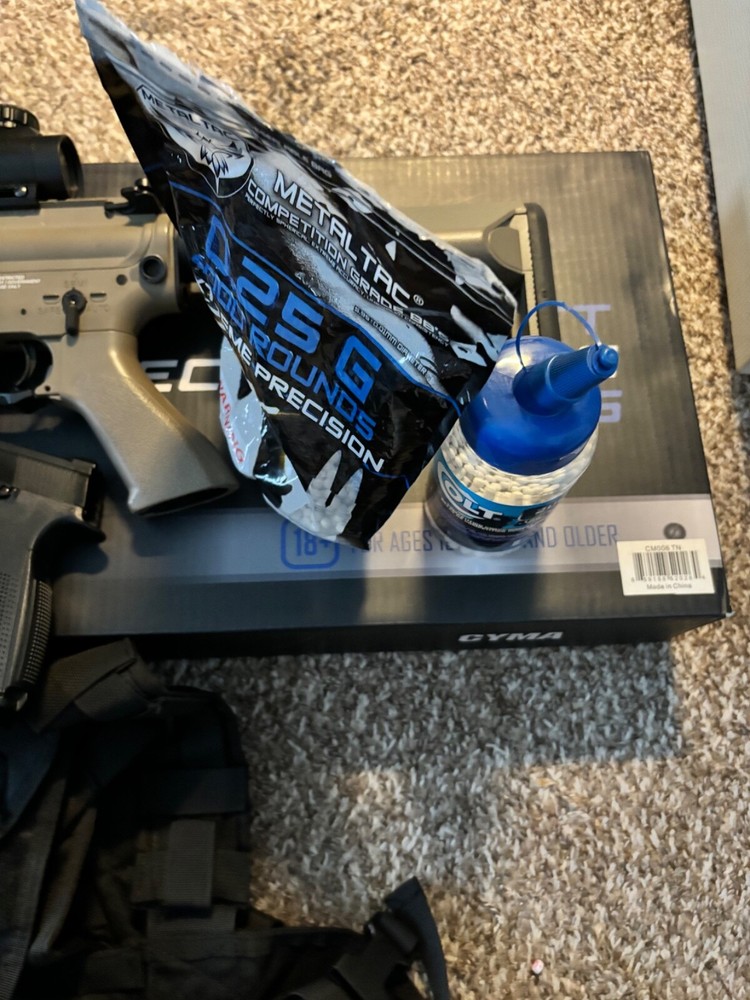 airsoft rifle used