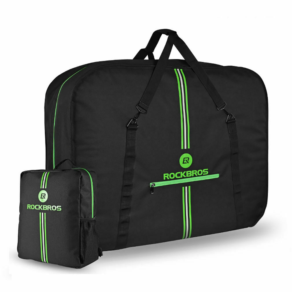 ROCKBROS Folding Bike Carry Bag 20 Inch Thick Bicycle Transport Storage Case