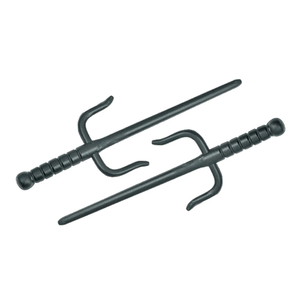 Hard Flexible Plastic Training Rubber Sai Black