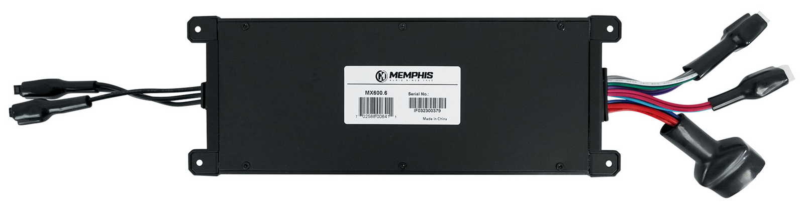 Memphis Audio MX600.6 600w RMS 6 Channel Powersports UTV ATV Amplifier IP66 Amp