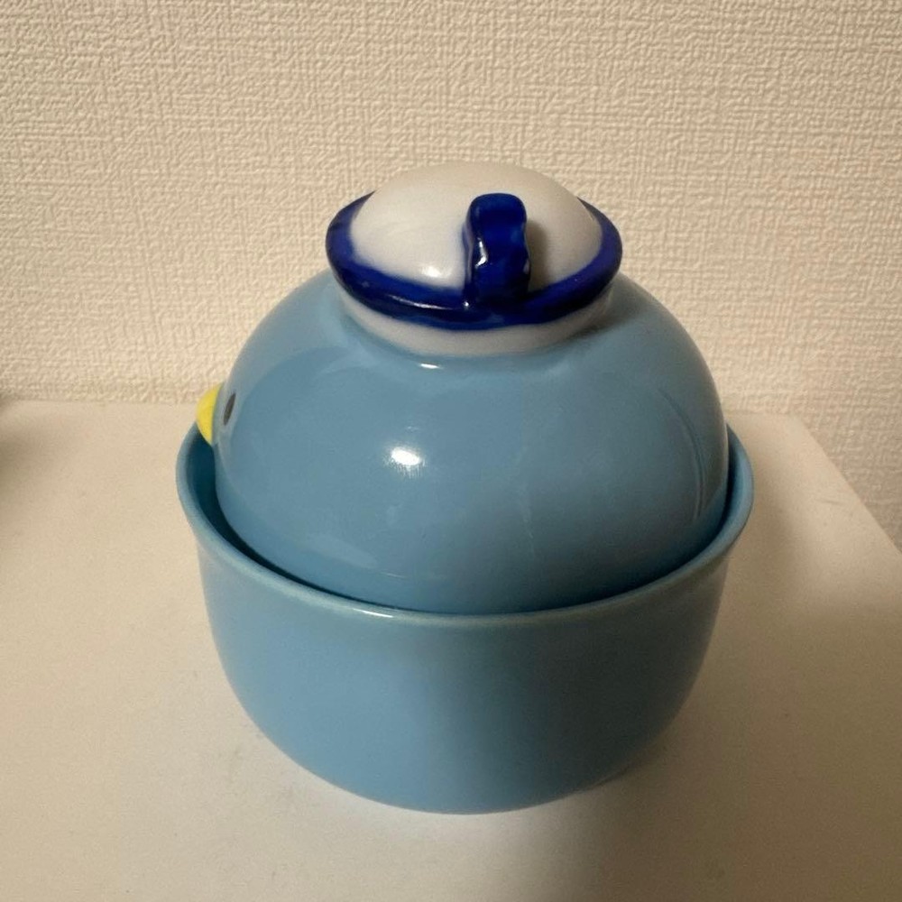 Sanrio Tuxedo Sam Ceramic Container Showa Retro