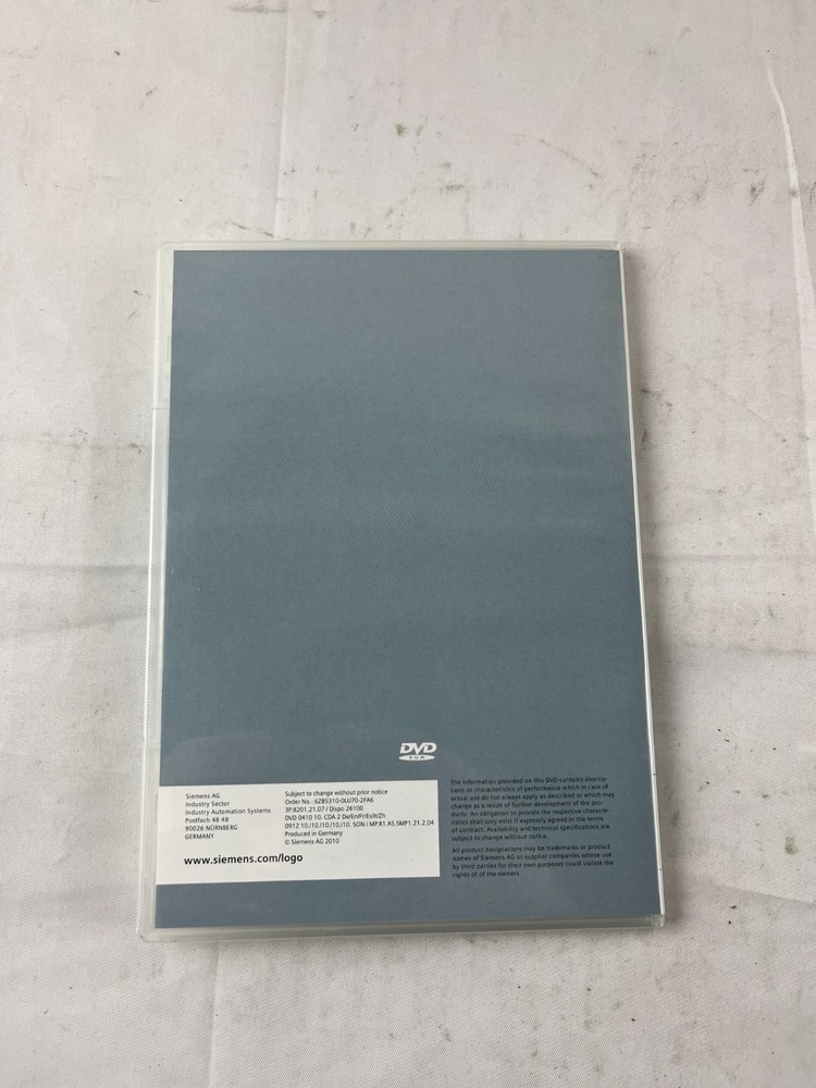 Siemens LOGO! Computer Based Training & Documentation DVD Collection CBT 11/2006