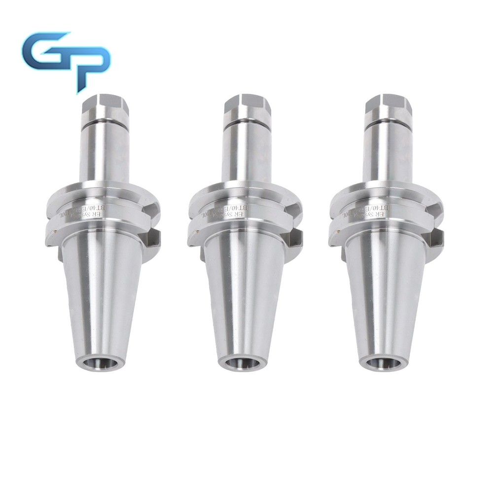 3pc BT40-ER16-100 Collet Chuck Set for CNC Machine Tool Holder