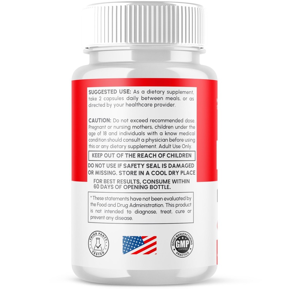 (1 Pack) BioSteady Advanced Blood Max Support Supplement Bio Steady 60 Capsules