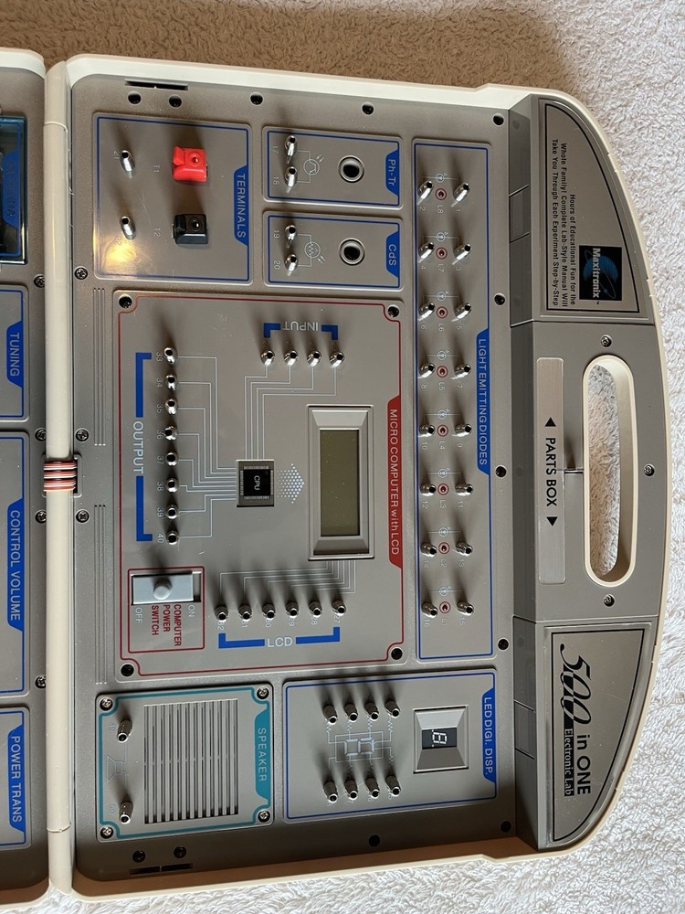 Maxitronix Electronic Lab 500, Assembly Programming - Base board only
