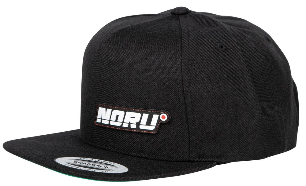 Noru Logo Snapback Hat Black