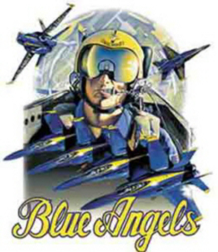 ADDRESS LABELS Blue Angels  07